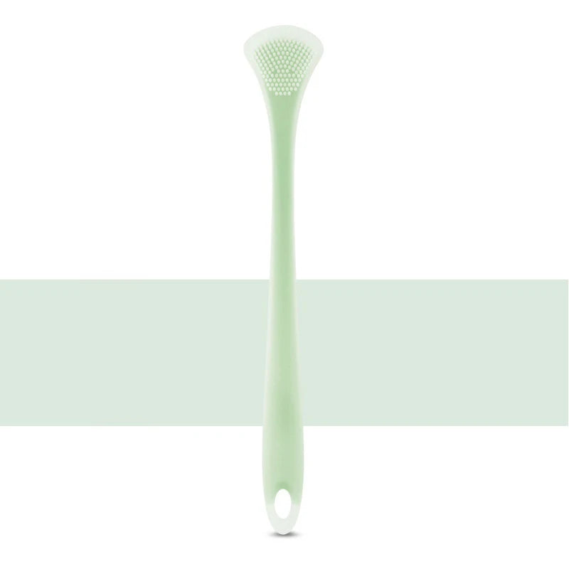 Triple Effect Tongue Scraper, Escova de Limpeza Oral, Hálito Fresco Reutilizável, Ferramenta de Higiene Oral, 1Pc