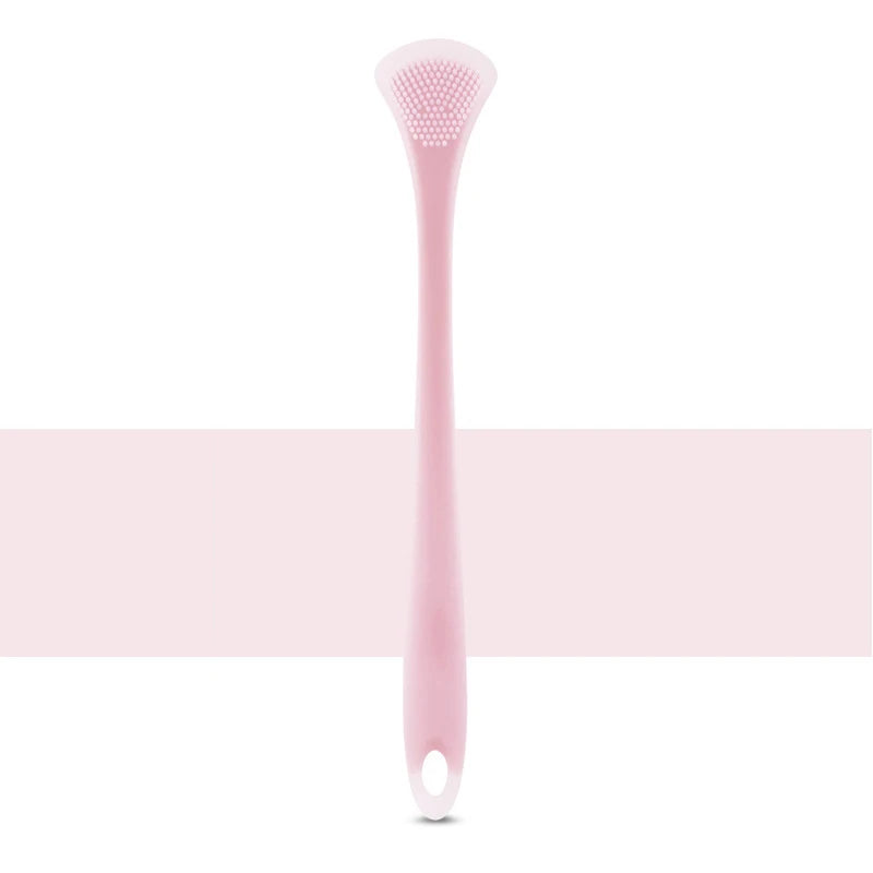 Triple Effect Tongue Scraper, Escova de Limpeza Oral, Hálito Fresco Reutilizável, Ferramenta de Higiene Oral, 1Pc