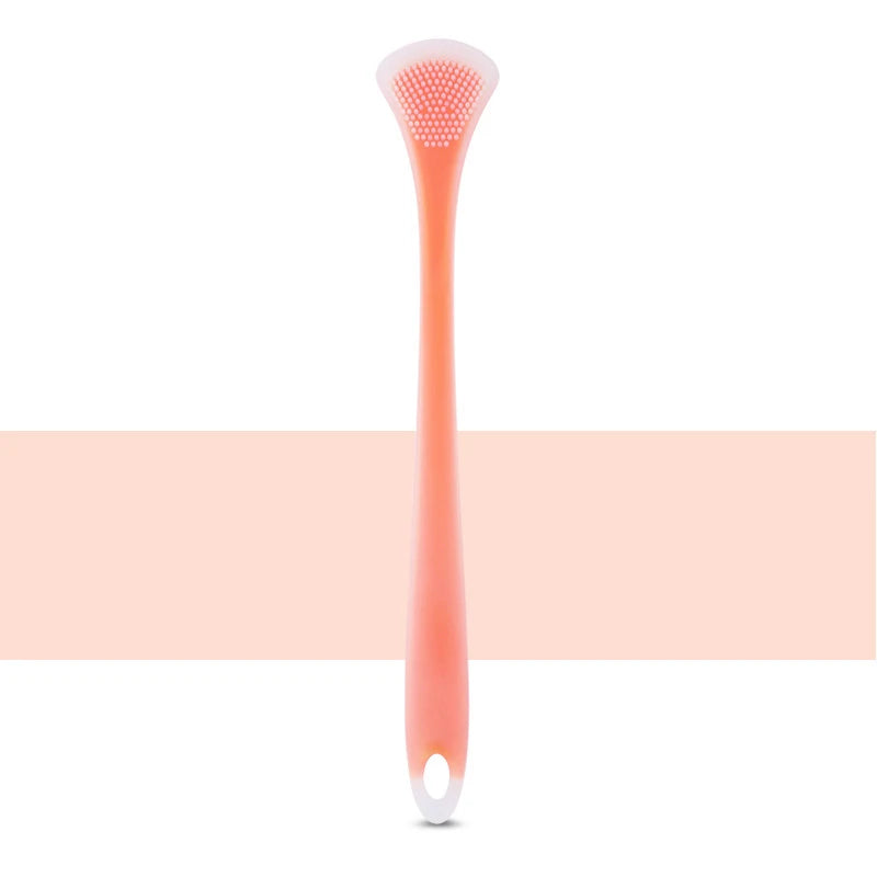 Triple Effect Tongue Scraper, Escova de Limpeza Oral, Hálito Fresco Reutilizável, Ferramenta de Higiene Oral, 1Pc