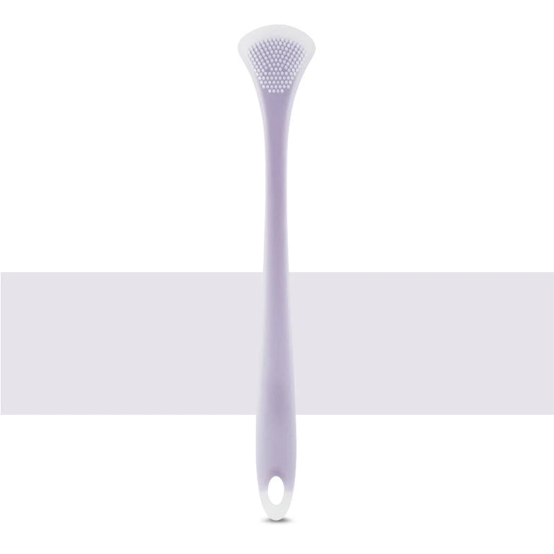 Triple Effect Tongue Scraper, Escova de Limpeza Oral, Hálito Fresco Reutilizável, Ferramenta de Higiene Oral, 1Pc